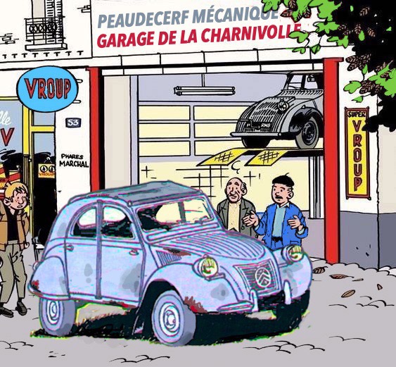 1-2CV-garage-Peaudecerf-LaCharnivolle 2 copie