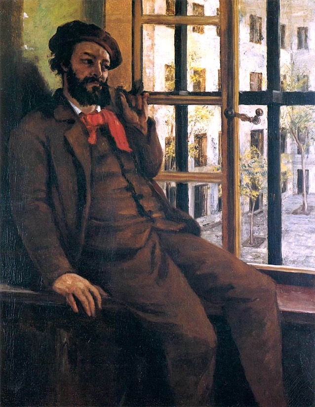 1-Gustave_Courbet-autoportrait-Sainte-Pélagie