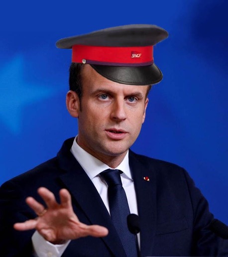 1-macron-casquette-cheminot