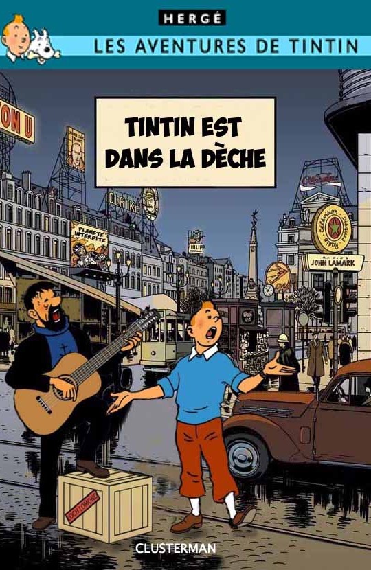 Tintin et le show business.