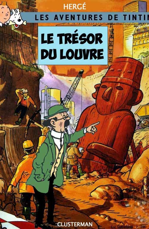 1-Tintin le trsor du Louvre