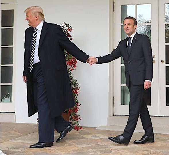 1-Trump & Macron