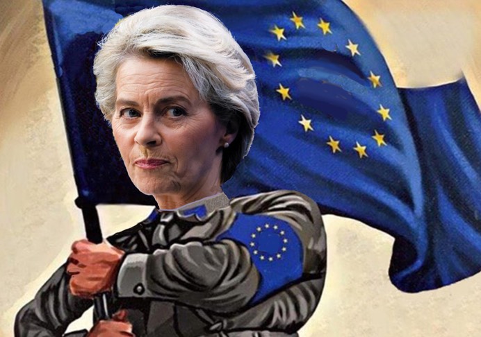 1-Ursula-VonDer-Leyen-drapeau-UE-2