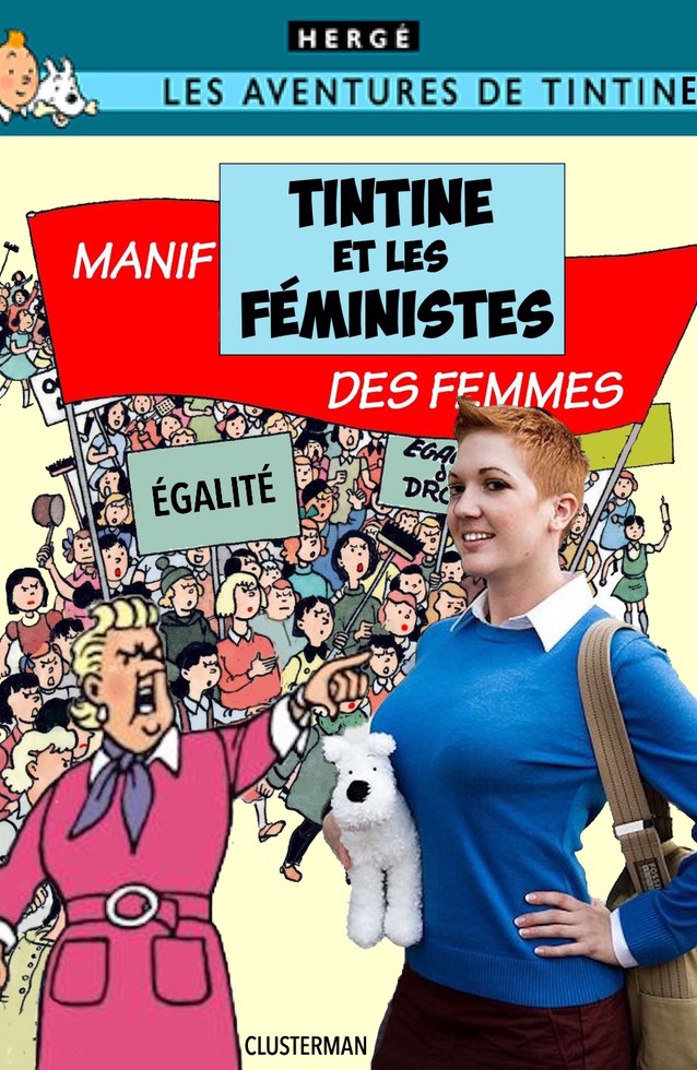 Tintine et les féministes.