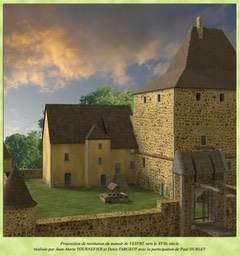 3-le manoir et la tour de Vesvre XVIs.