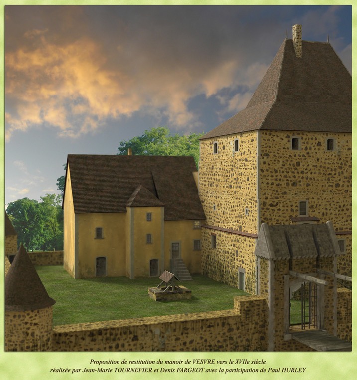 3-le manoir et la tour de Vesvre XVIs.