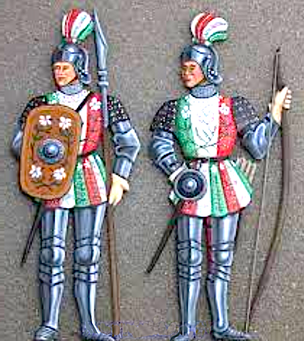 Archers-écossais-garde-de-Charles VII