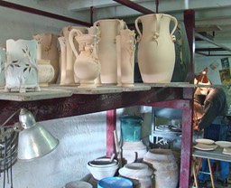 L'atelier de Didier Potelune  La Borne d'en haut.