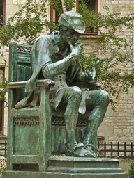 Jean Baffier. Statue de Louis XI. Bourges.