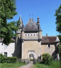 Un t de confrences au Chteau du Plaix, avec les Thiaulins.