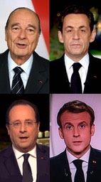Chirac-Sarkozy-Hollande-Macron