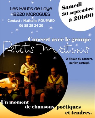 Concert-Petits matins