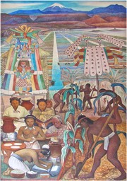 Diego Rivera-Civilisation-Huaxtèque-Palais National-4