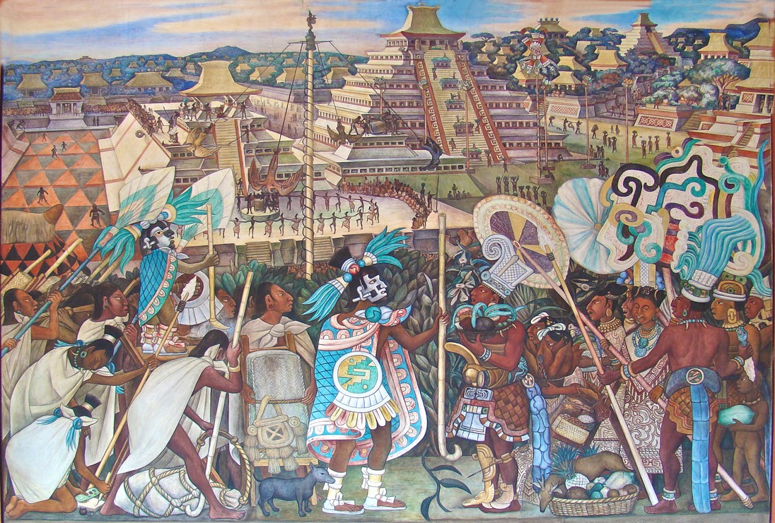 Diego-Rivera-Civilisation-Totonaque