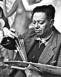 Lyon. Hommage à Diego Rivera.