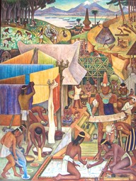 DiegoRivera-Civilisation-Tarasca-PalacioNacionalMexico