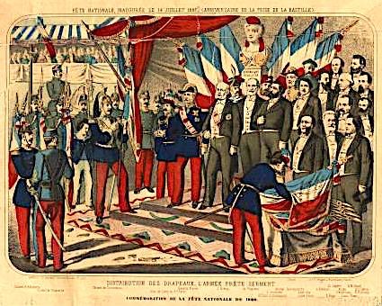 Fte Nationale, inaugure le 14 Juillet 1880
