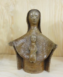 Jean Lerat. Vierge à l'enfant. 1955