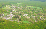 La Borne vue du ciel