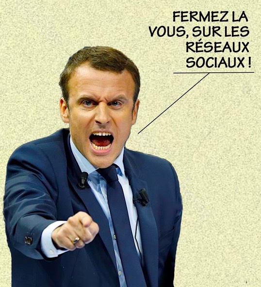 Macron-fermez LA copie