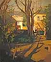 Nathalie Gobin. Paysage de banlieue.
