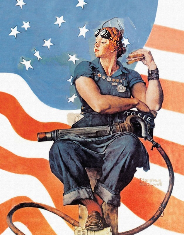 NormanRockwell-RosieTheRiveter copie