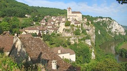 Saint Cirq Lapopie, le panorama.