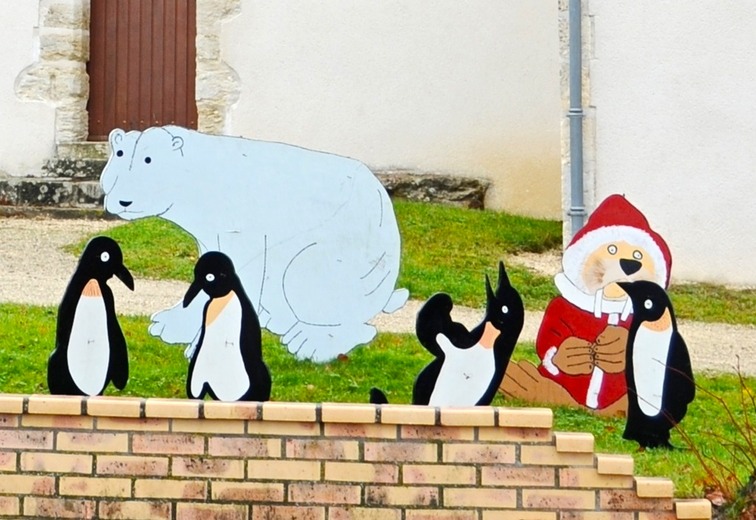 Retour des pingouins  Pigny. Decembre 2011-recadre