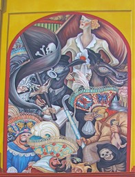 Carnaval. Scne caricaturale.