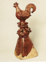 Épi de faîtage, collection du Musée de la poterie de La Borne.