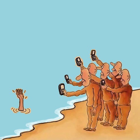 Smartphones-voyeurs