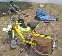 Les joyeux galets : des Solex  La Borne !