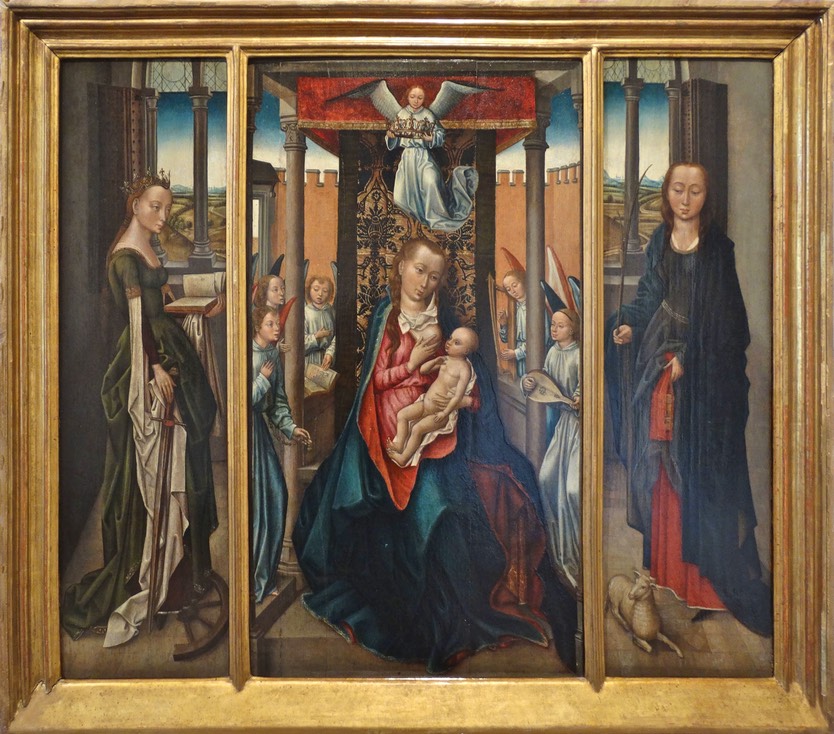 Triptyque-Vierge parmi les anges-musee-du-berry-2