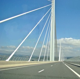 Le viaduc, en roulant.