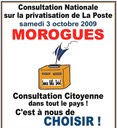 Pour La Poste, samedi 3 octobre, on votait à Morogues.