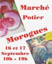 Le "marché potier" de Morogues.