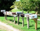 Boites à lettres des voisins.