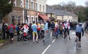 La Borne. Cyclo-cross du Kilomètre. Ça y est, ils sont passés.