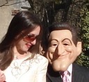 Nicolas Sarkozy et Carla Bruni à La Borne !