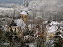 Hiver, 2. La vigne des quatre saisons Morogues. Photo Nathalie Poupard.