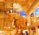 L'intérieur du Cesar's palace, le cheval de Troie a fait le voyage.