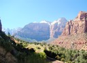 Parc de Zion, sur la route.