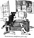 Sur l'Internet, personne ne sait que tu es un chien !