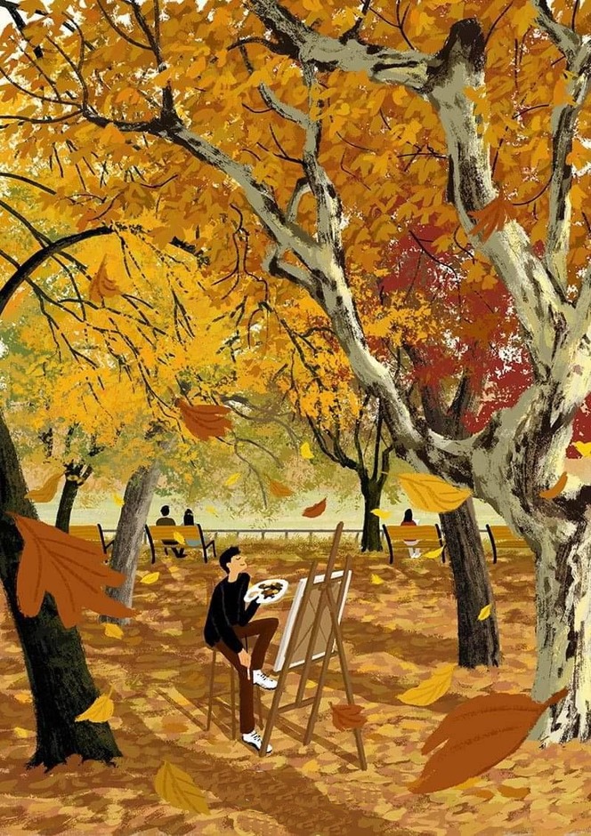 Novembre peintre copie