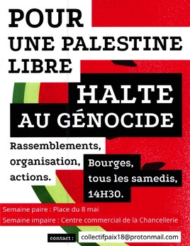 Stop-gnocide-Palestine-Bourges